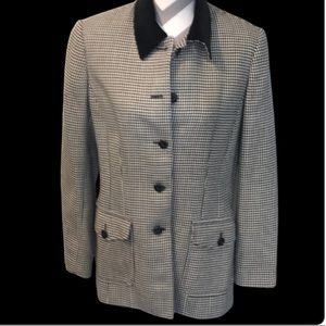 🦋Vintage Plaid Blazer